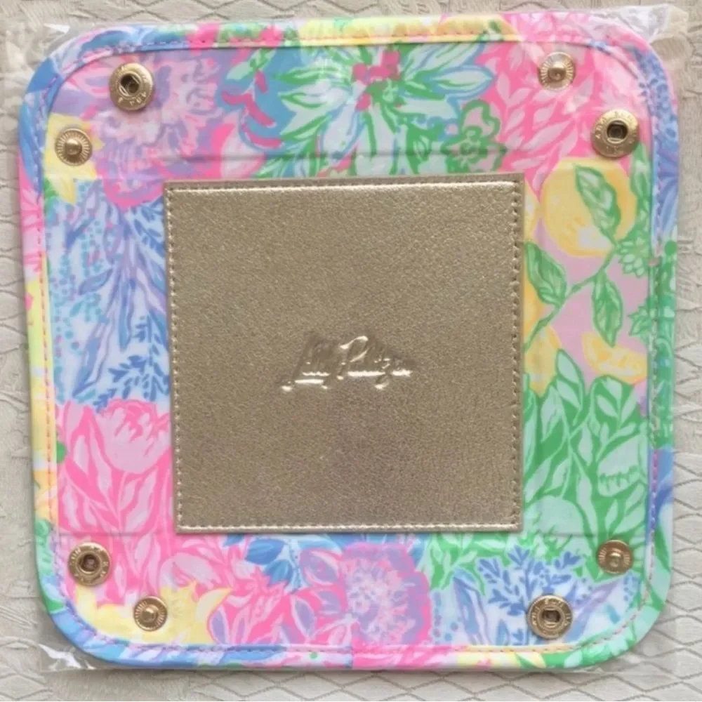Lilly Pulitzer Catchall Tray in Multi Bright Delight Patch